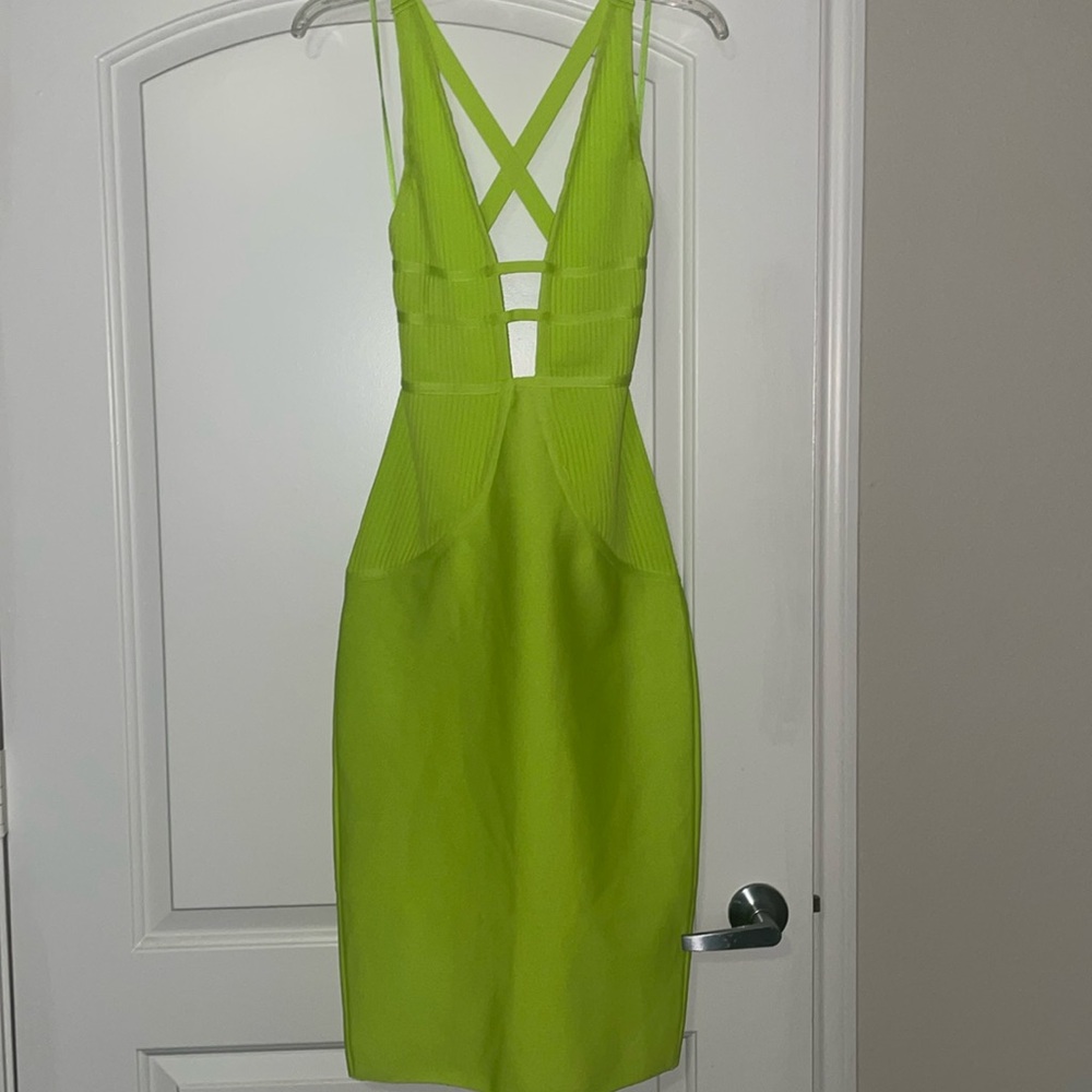 New Criss Cross Back Midi Dress